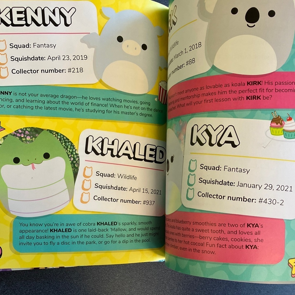 Squishmallows official Collector's Guide - hardcover - Picture 13 of 16